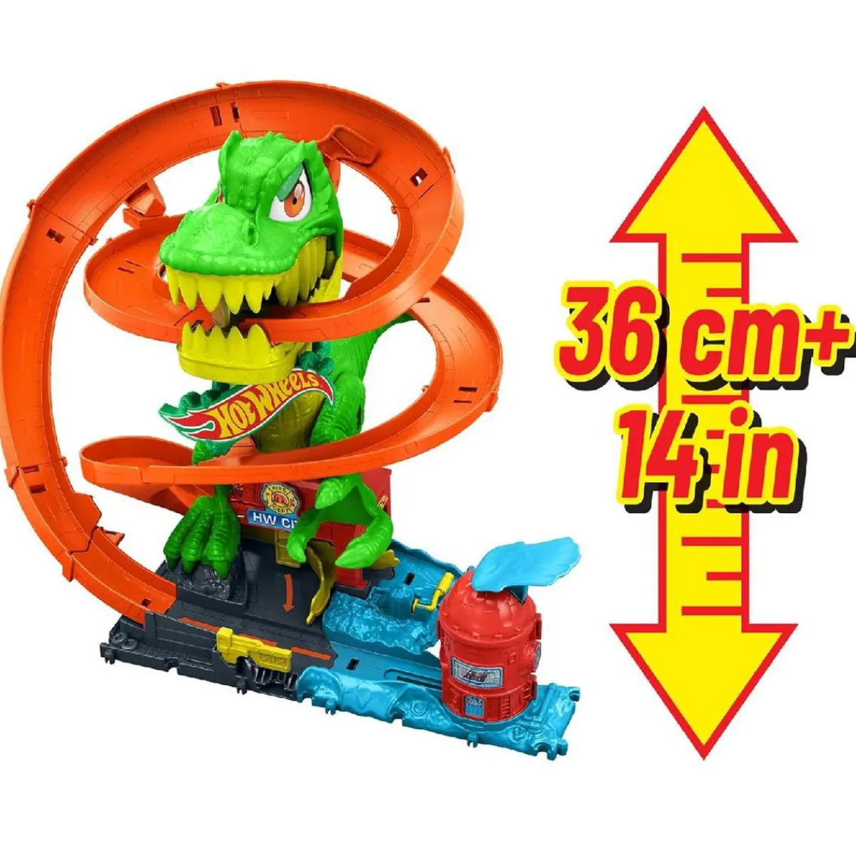 MATTEL Vehículos Y Circuitos*Hot Wheels - Estación de bomberos T-Rex