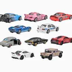 PRENATAL Vehículos Y Circuitos*Hot Wheels - Fast & Furious coche juguete pack 10 vehículos