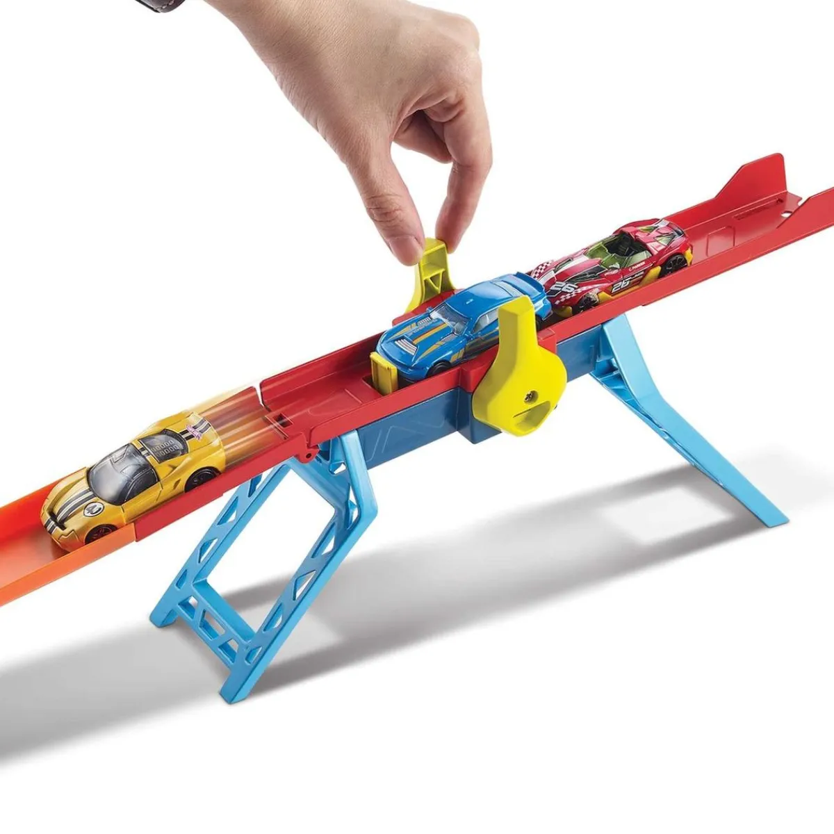 MATTEL Vehículos Y Circuitos*Hot Wheels - Hot Wheels Track Builder Unlimited con 20 pies de pista y vehículo de juguete ㅤ