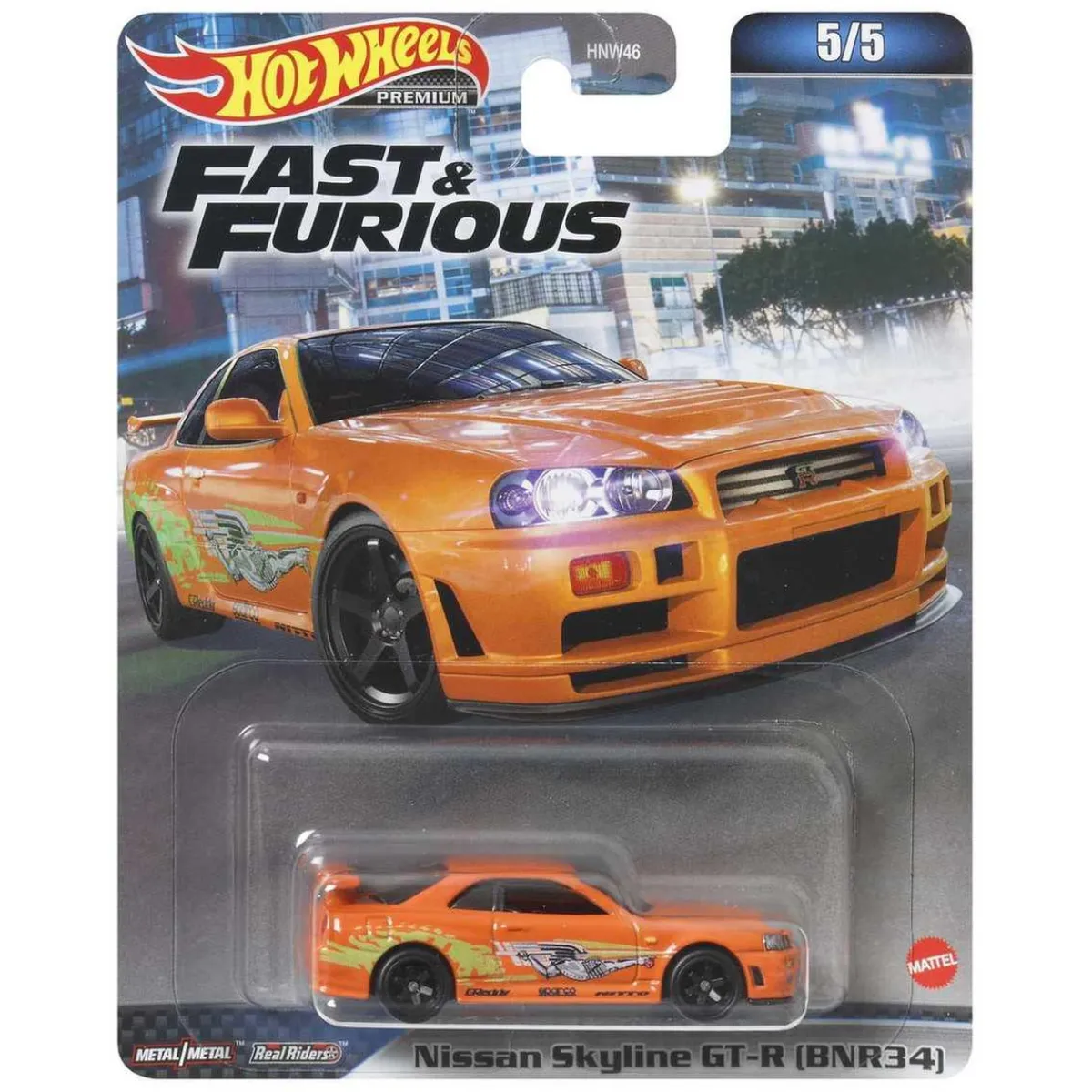 MATTEL Vehículos Y Circuitos*Hot Wheels - Hot Wheels vehículo de juguete Fast & Furious ㅤ