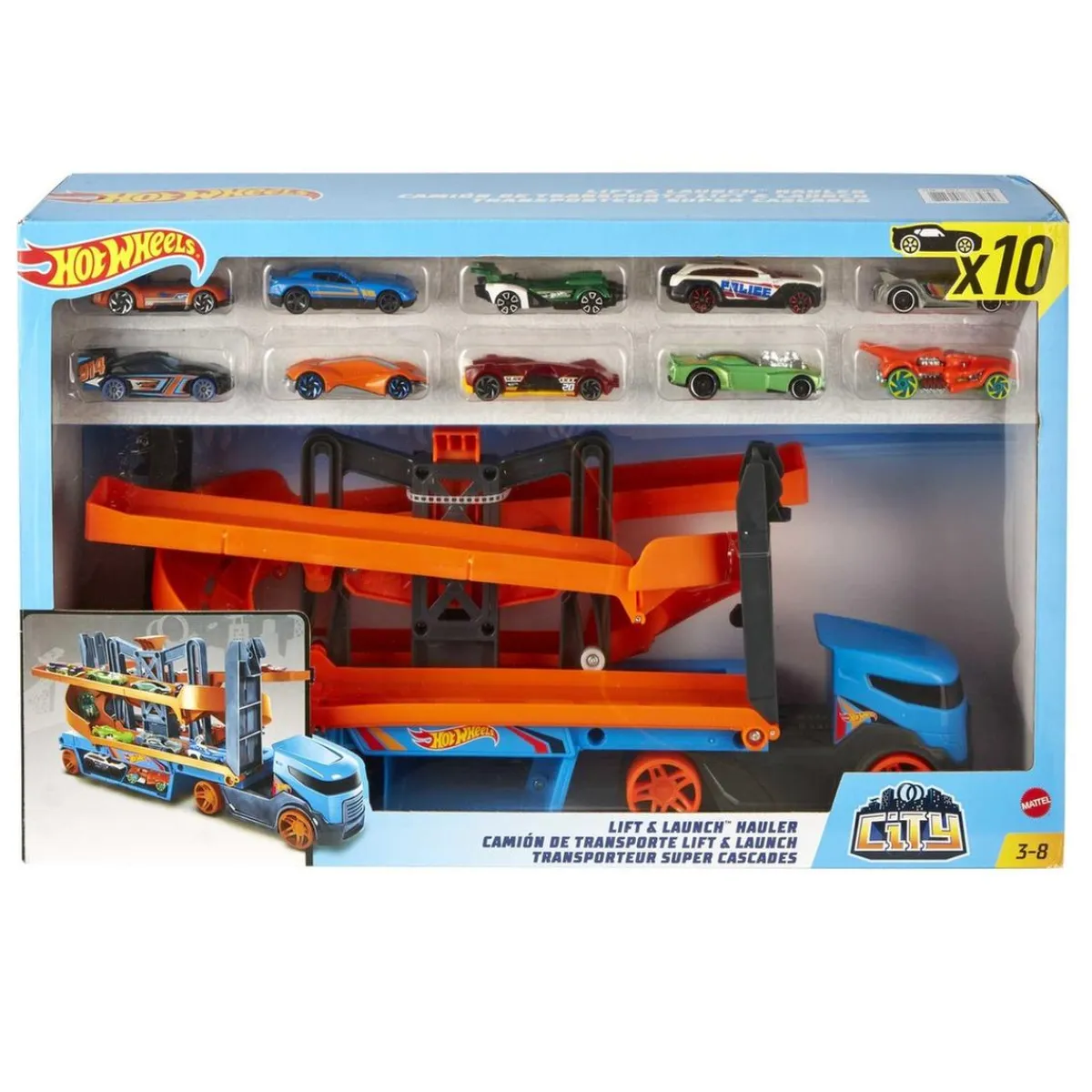 HOT WHEELS Vehículos Y Circuitos*- Mega camion lanzador