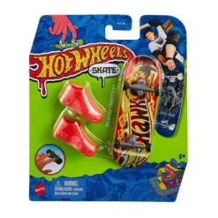MATTEL Vehículos Y Circuitos*Hot Wheels - Monopatín de juguete con zapatillas para dedos, modelos surtidos (Varios modelos) ㅤ