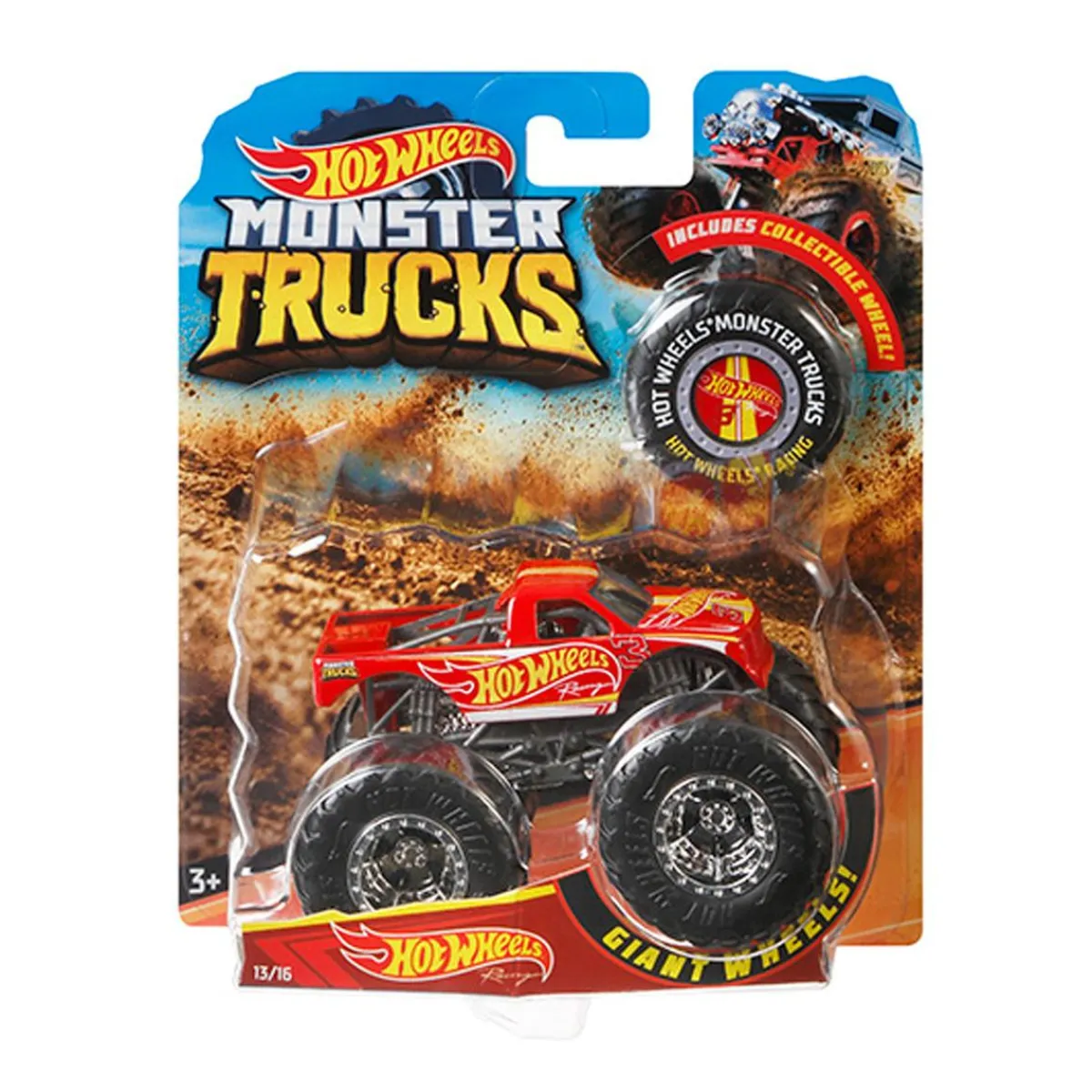 MATTEL ESPANA Vehículos Y Circuitos*Hot Wheels - Monster Truck Vehículo Básico 1:64 (varios modelos)