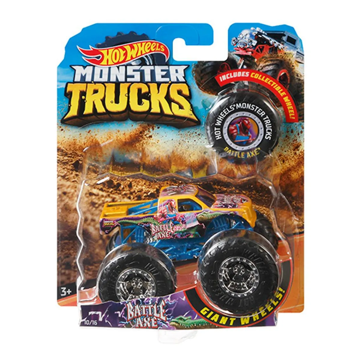 MATTEL ESPANA Vehículos Y Circuitos*Hot Wheels - Monster Truck Vehículo Básico 1:64 (varios modelos)