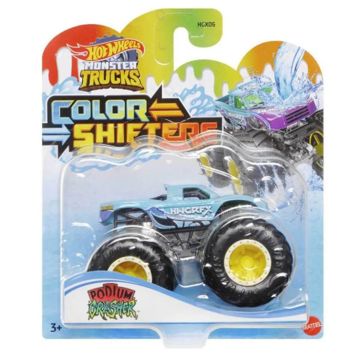 MATTEL Vehículos Y Circuitos*Hot Wheels - Monster Truck Color Shifters (Varios modelos)