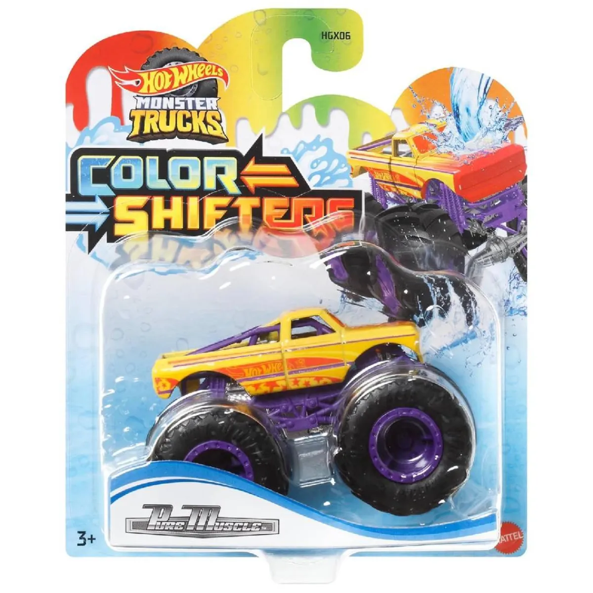 MATTEL Vehículos Y Circuitos*Hot Wheels - Monster Truck Color Shifters (Varios modelos)