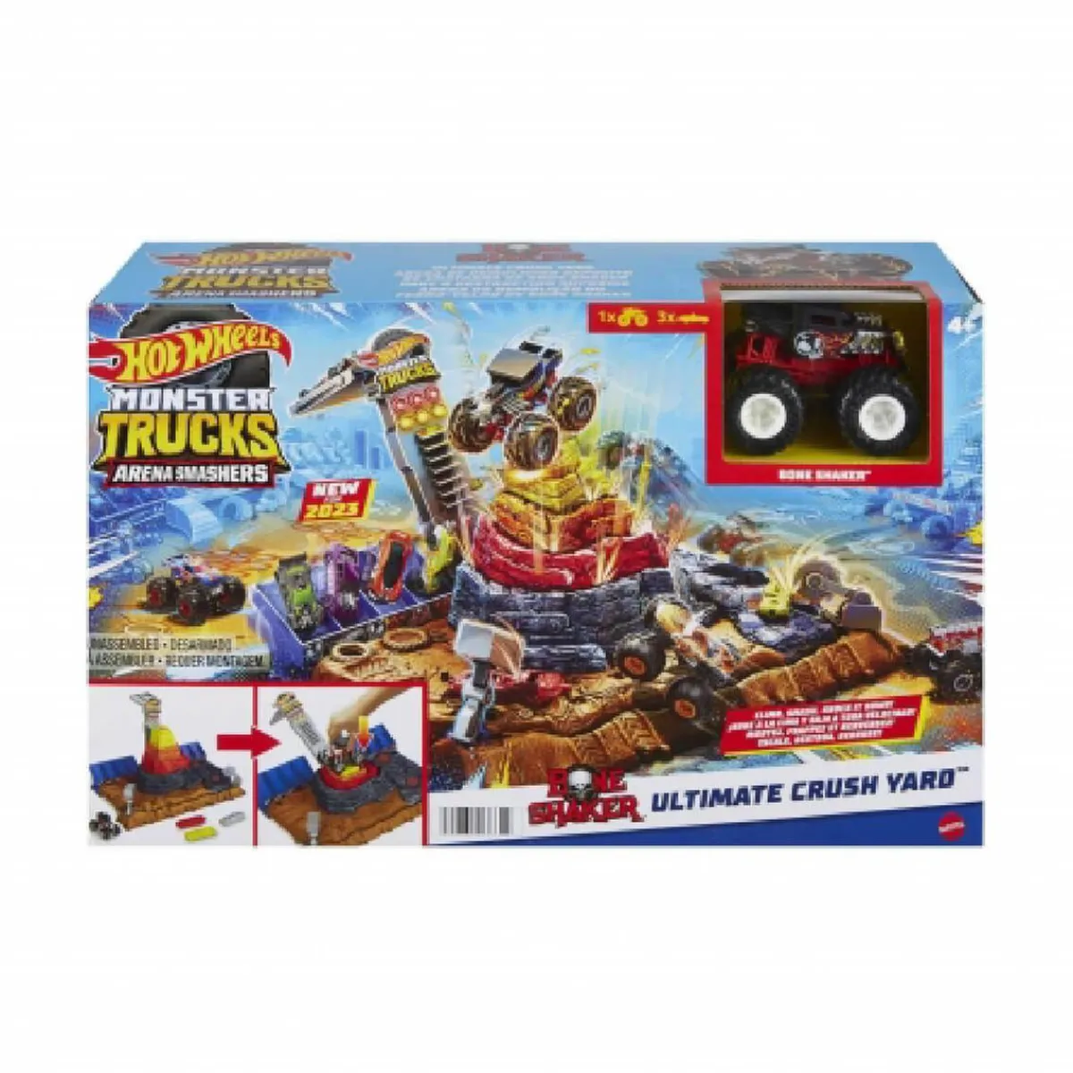 MATTEL Vehículos Y Circuitos*Hot Wheels - Monster Truck Ultimate Crush Yard