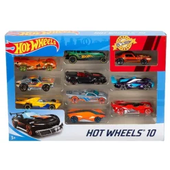 MATTEL Vehículos Y Circuitos*Hot Wheels - Pack 10 Vehículos (varios modelos)