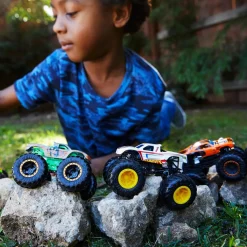 MATTEL ESPANA Vehículos Y Circuitos*Hot Wheels - Pack 2 Vehículos Doble Demolición Monster Trucks (varios modelos)