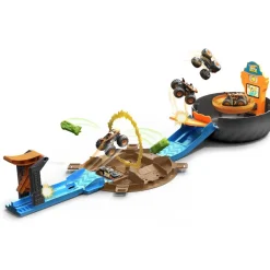 MATTEL Vehículos Y Circuitos*Hot Wheels - Playset neumáticos para acrobacias Monster Trucks