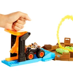 MATTEL Vehículos Y Circuitos*Hot Wheels - Playset neumáticos para acrobacias Monster Trucks