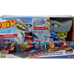 MATTEL Vehículos Y Circuitos*Hot Wheels - Túnel de lavado del Supertiburón