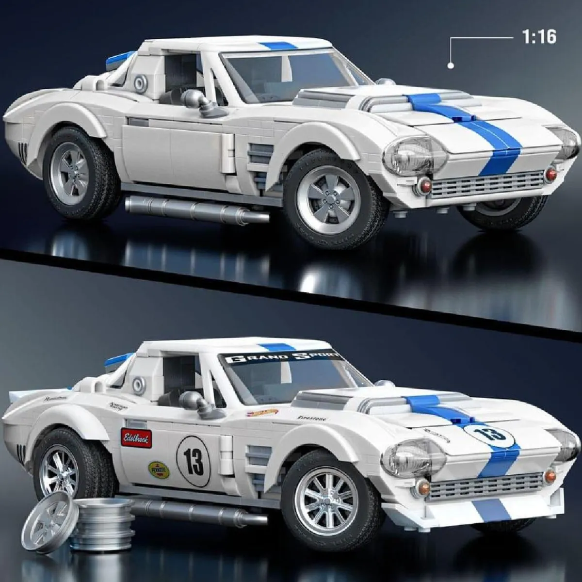 MATTEL Juguetes De Construcción*Hot Wheels - Vehículo Elite - Corvette Grand Sport