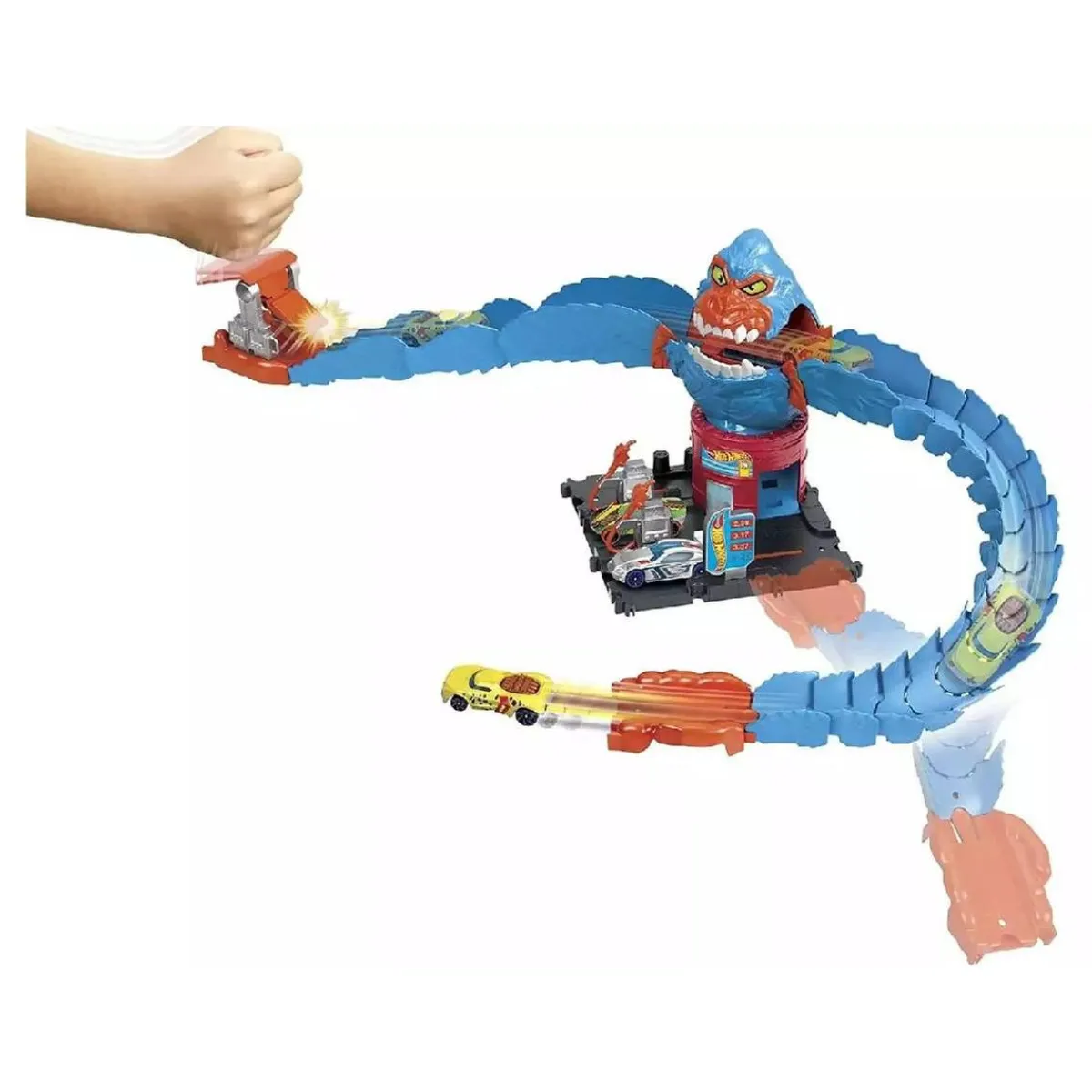 MATTEL Vehículos Y Circuitos*Hot Wheels City - Ataque del gorila