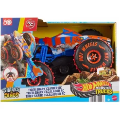 MATTEL Vehículos Y Circuitos*Hot Wheels Monster Trucks - R/C Tiger Shark