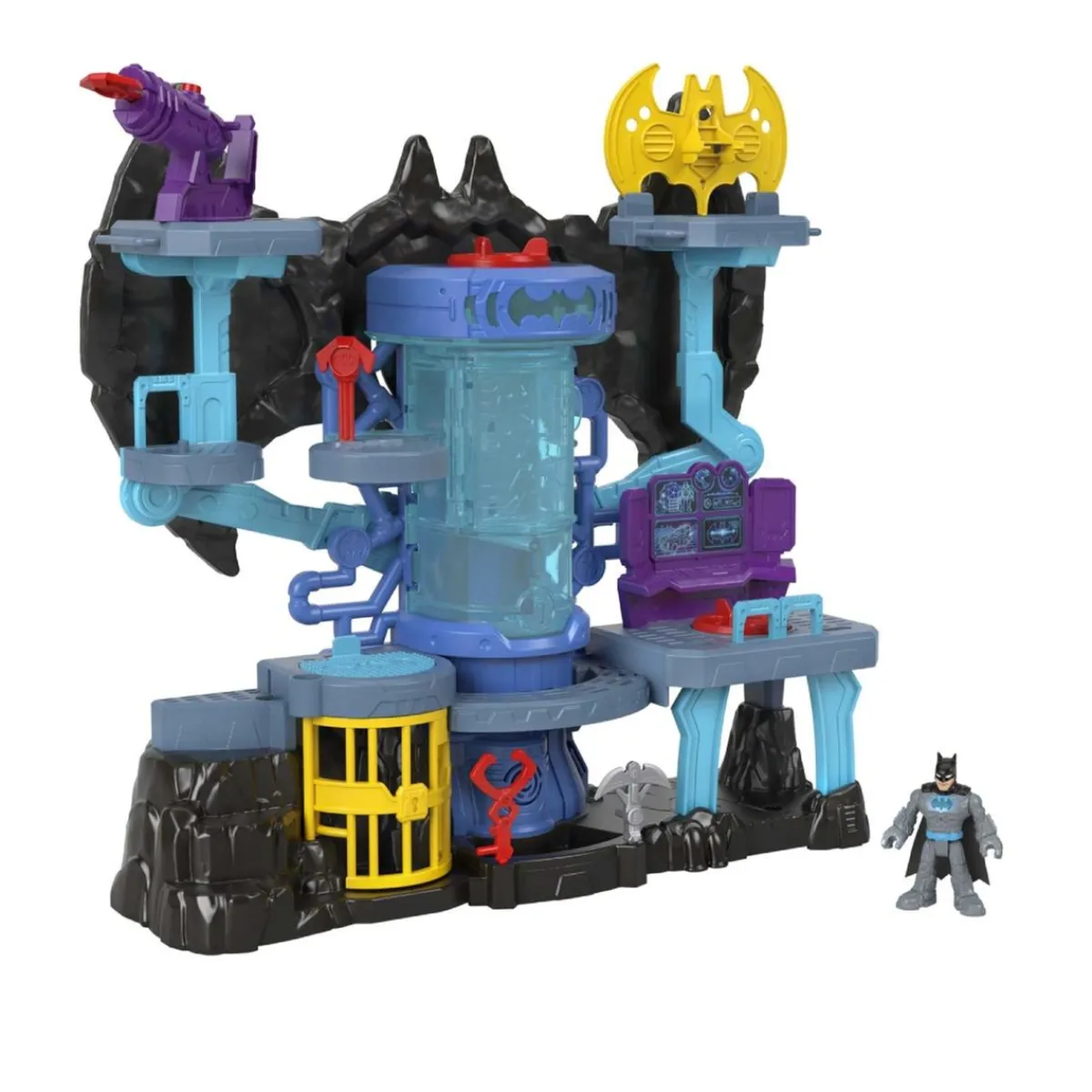 BATMAN Coleccionables Y Mini Mundos*Imaginext - - Batcaverna Bat-Tech