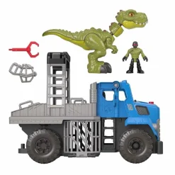 IMAGINEXT Coleccionables Y Mini Mundos*- Camión de dinosaurios Jurassic World