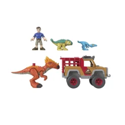 BARBIE Coleccionables Y Mini Mundos*Imaginext - Jurassic World - Set dinosaurios fugitivos