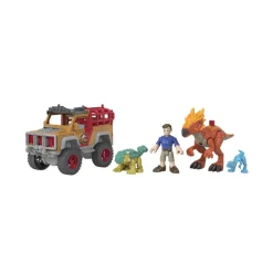 BARBIE Coleccionables Y Mini Mundos*Imaginext - Jurassic World - Set dinosaurios fugitivos
