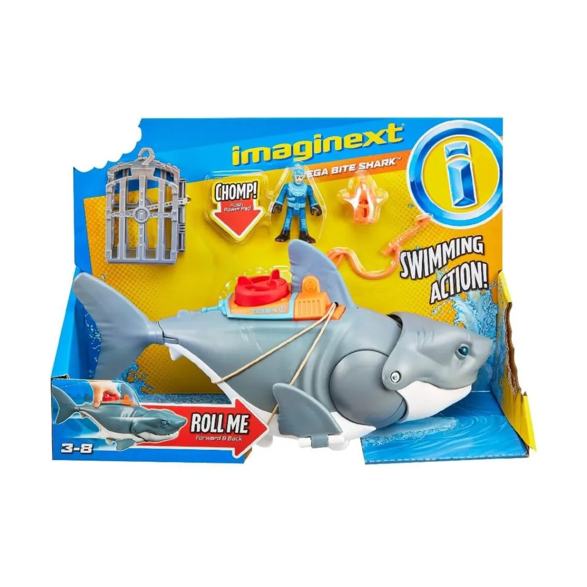 IMAGINEXT Coleccionables Y Mini Mundos*- Tiburón Megamandíbulas