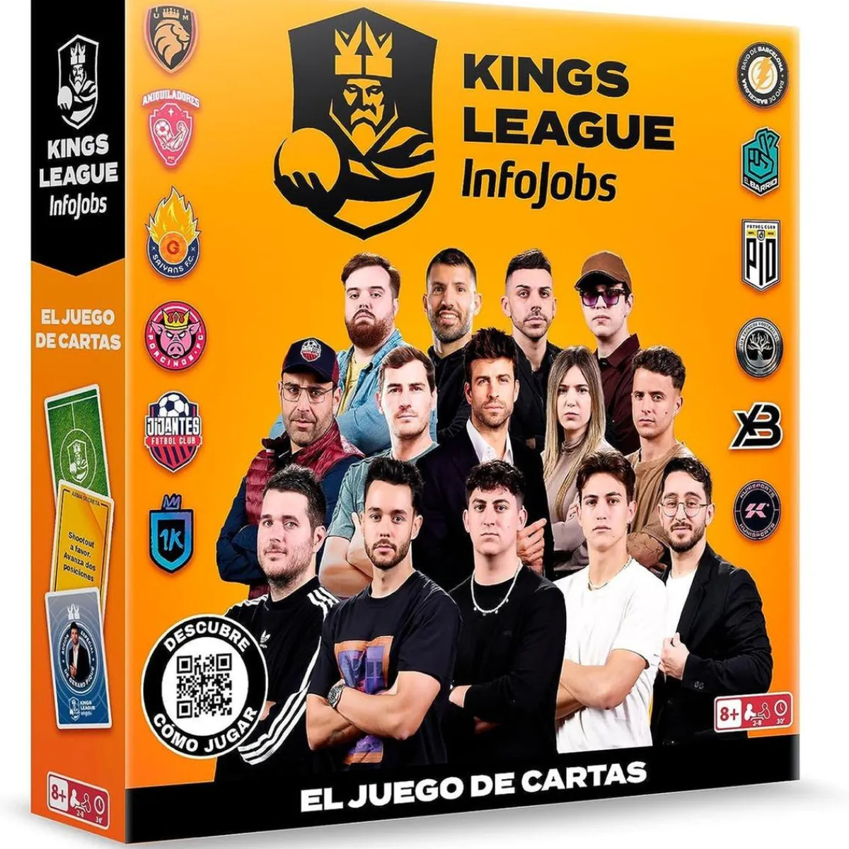 FABA Juegos Y Puzzles*IMC Toys - Juego de cartas oficial de Kings League ㅤ