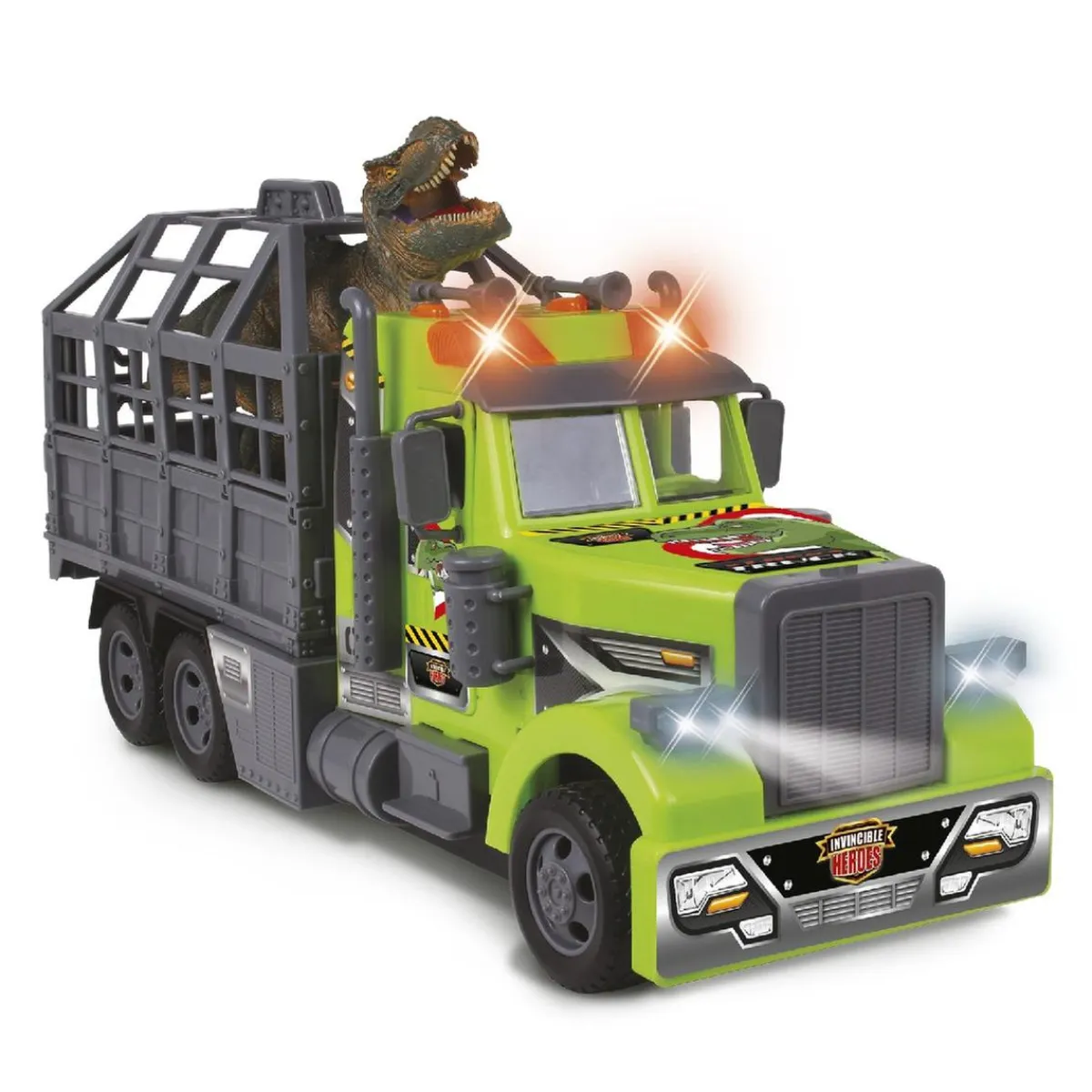 INVINCIBLE HEROS Figuras De Acción*Invincible Heroes - Camión con dinosaurio