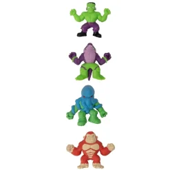 INVINCIBLE HEROS Figuras De Acción*Invincible Heroes - Pack 4 monstruos Stretchy (varios modelos)