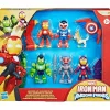 HASBRO EU TRADING Coleccionables Y Mini Mundos*Iron Man and his Awesome Friends - Pack de Vengadores Blindados