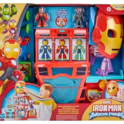 HASBRO EU TRADING Coleccionables Y Mini Mundos*Iron Man and his Awesome Friends - Cuartel General