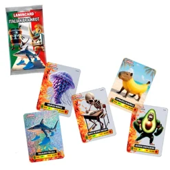 BIZAK Juegos Y Puzzles|Friki Zone*Italian Brainrot - Sobre Cartas Premium