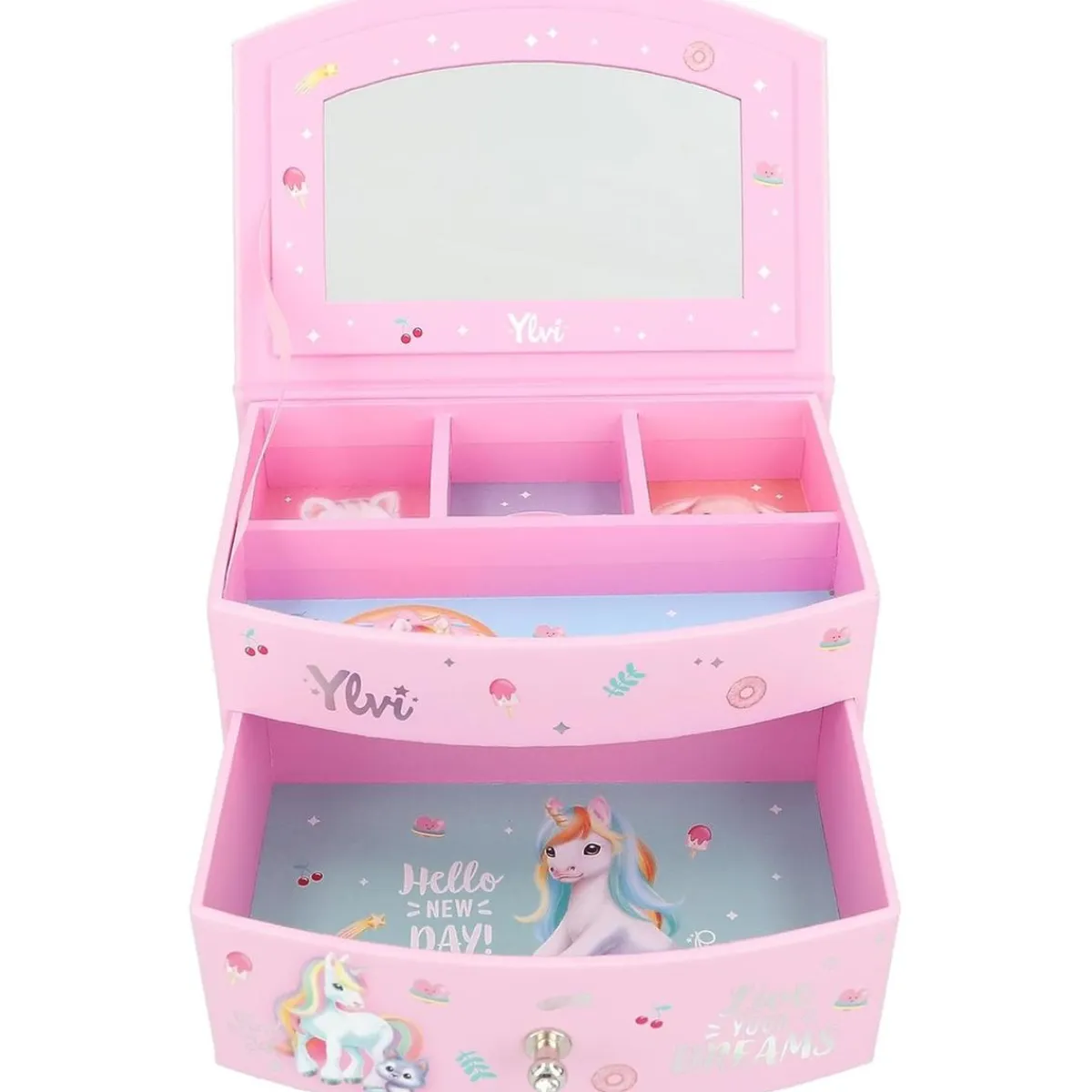 DEPESCHE Estilo De Vida*Joyero pequeño Ylvi rosa