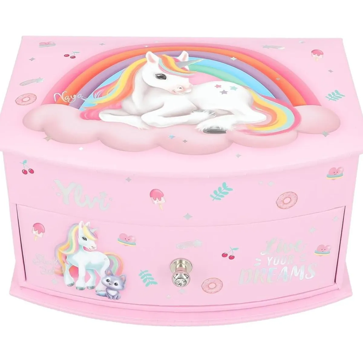 DEPESCHE Estilo De Vida*Joyero pequeño Ylvi rosa