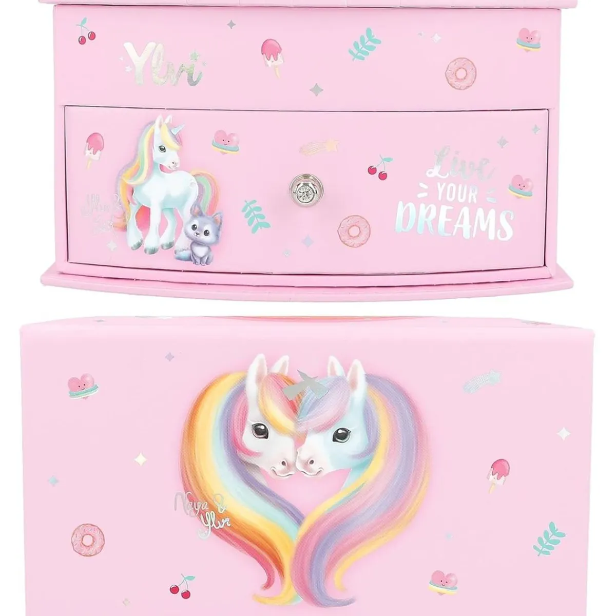 DEPESCHE Estilo De Vida*Joyero pequeño Ylvi rosa