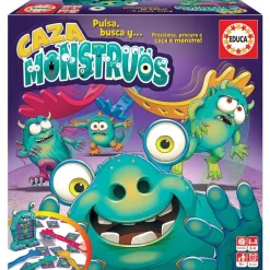 EDUCA BORRAS Friki Zone|Juegos Y Puzzles*Juego de agilidad visual y rapidez: Caza Monstruos ㅤ