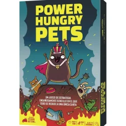 ASMODEE Juegos Y Puzzles|Friki Zone*Juego De Estrategia Power Hungry Pets ㅤ