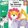 BORRAS Juegos Y Puzzles|Friki Zone*Juego educativo de encajables de animales para estimular coordinación y desarrollo cognitivo ㅤ