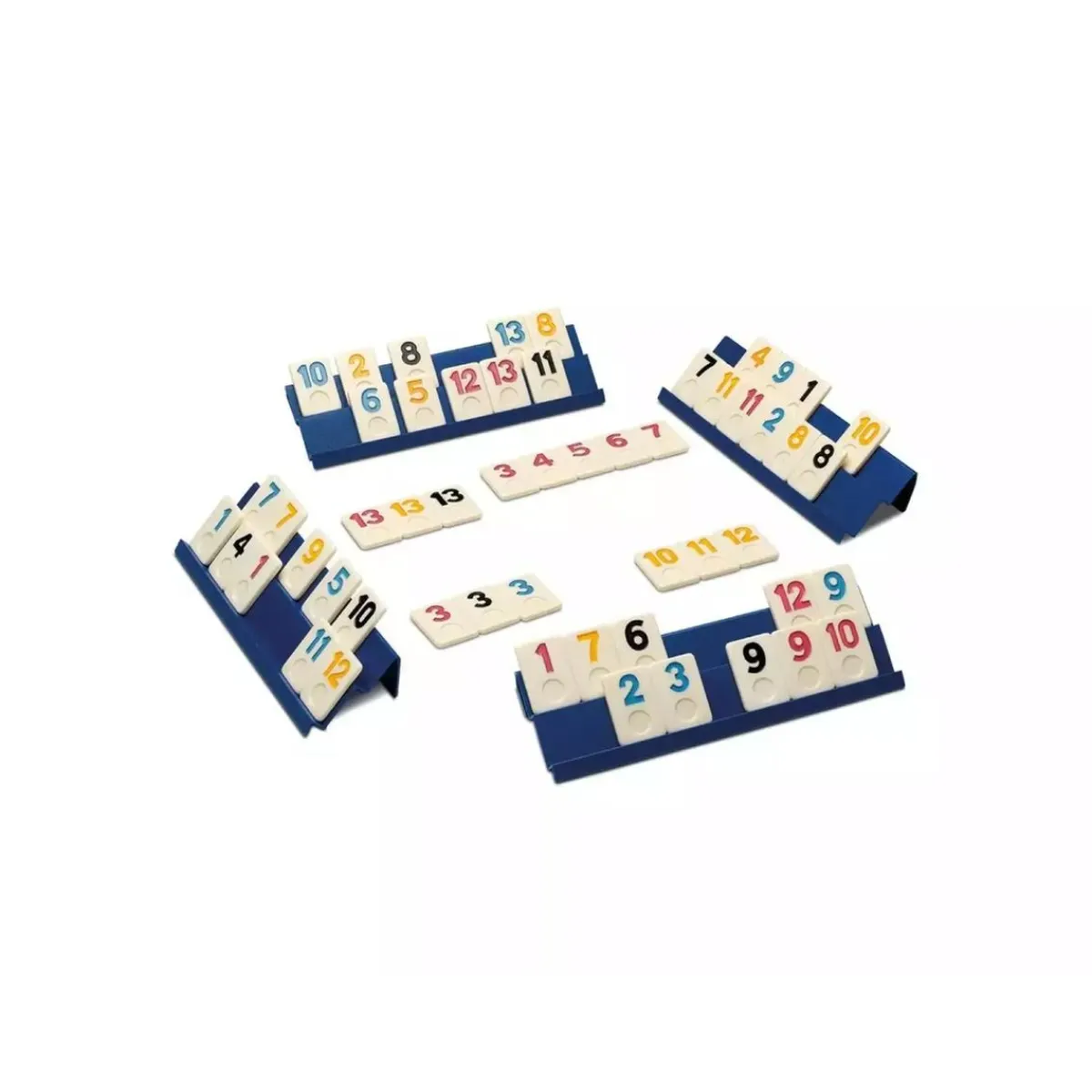 CAYRO JUGUETES Juegos Y Puzzles*Juego Mesa Rummi Caja Metal ㅤ