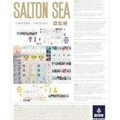 DEVIR Juegos Y Puzzles|Friki Zone*Juego Mesa Salton Sea