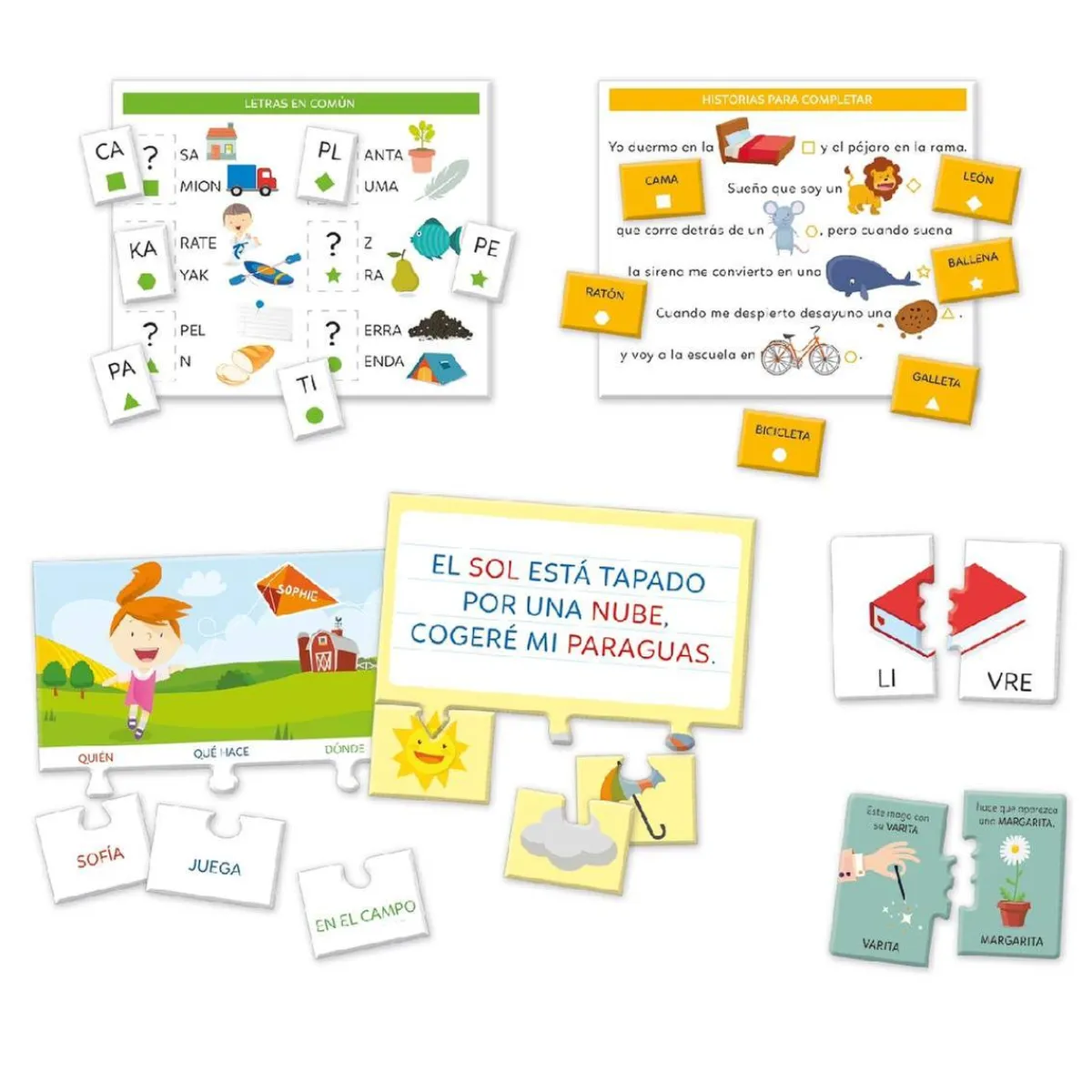 CLEMENTONI Juguetes Educativos Y Libros*Juegos de lectura