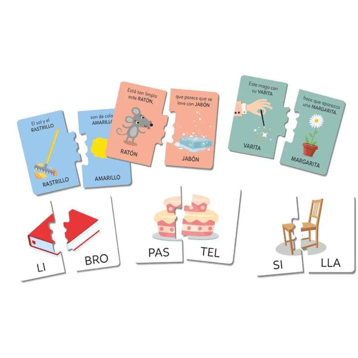 CLEMENTONI Juguetes Educativos Y Libros*Juegos de lectura