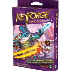 ASMODEE Friki Zone|Juegos Y Puzzles*KeyForge - Mundos en Colisión Mazo de Arconte Deluxe - Juego de Cartas