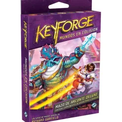 ASMODEE Friki Zone|Juegos Y Puzzles*KeyForge - Mundos en Colisión Mazo de Arconte Deluxe - Juego de Cartas