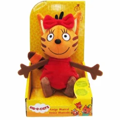 BIZAK Coleccionables Y Mini Mundos*Kid-e-Cats - Peluche musical 20 cm (varios modelos)