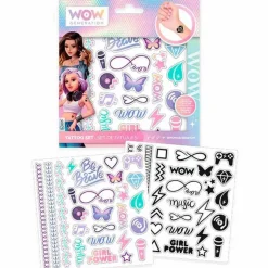 KIDS EUROSWAN S.L. Coleccionables Y Mini Mundos*Kit de tatuajes generación sorprendente