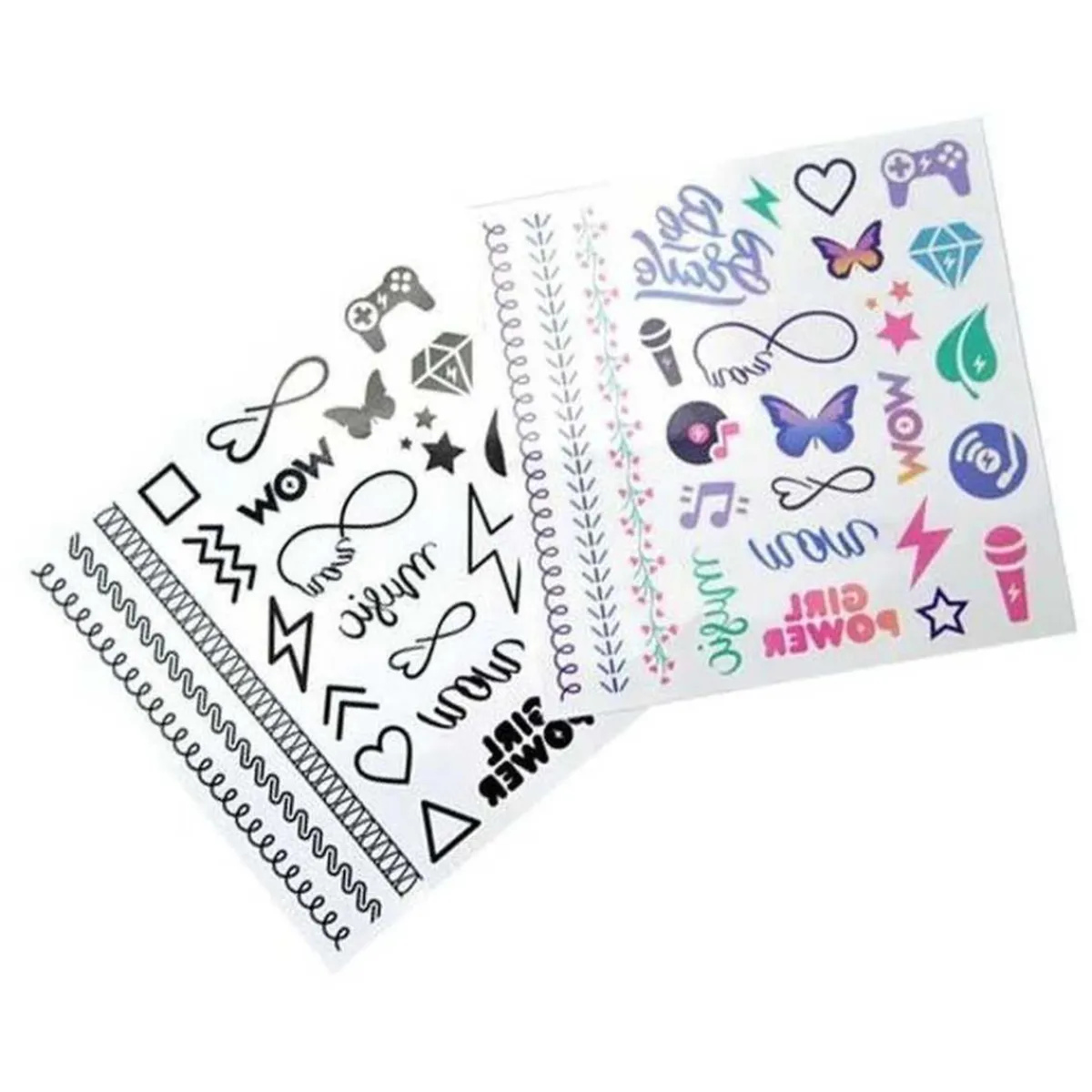 KIDS EUROSWAN S.L. Coleccionables Y Mini Mundos*Kit de tatuajes generación sorprendente