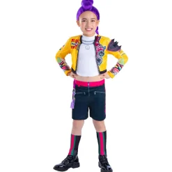 RUBIE´S Disfraces|Halloween*K-pop Demon Hunters - Disfraz Rumi Core Look Classic - Talla M (9-10 años)