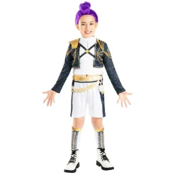 RUBIE´S Halloween|Disfraces*K-pop Demon Hunters - Disfraz Rumi Golden Deluxe - Talla L (11-13 años)