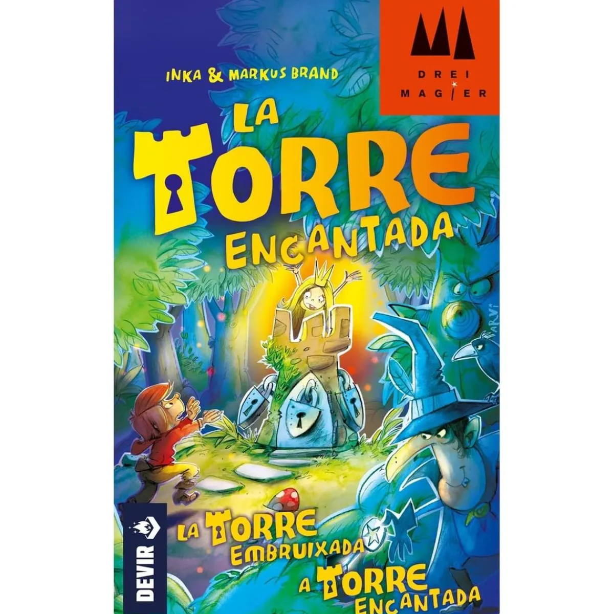 DEVIR Juegos Y Puzzles|Friki Zone*La Torre Encantada Juego Mesa ㅤ