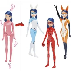 LADYBUG Muñecas*- Marinette Transformación Sorpresa