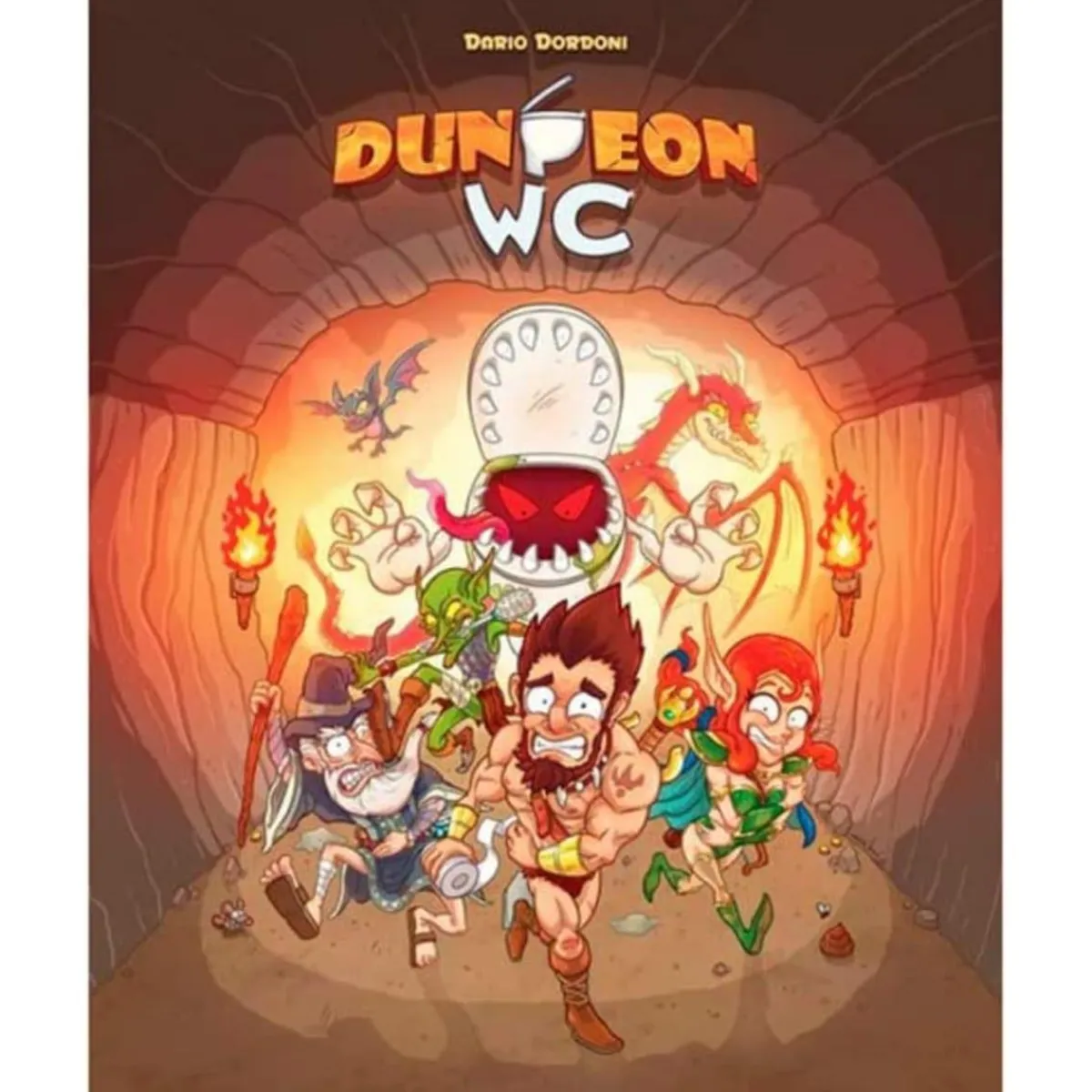 LAST LEVEL Friki Zone|Juegos Y Puzzles*- Dungeon WC - Juego de mesa